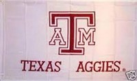 TEXAS A&M AGGIES BANNER 3x5 ft FLAG