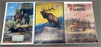 3 - Variety of Firearm/Hunting Posters