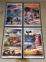 Miller Light US Military Framed Posters