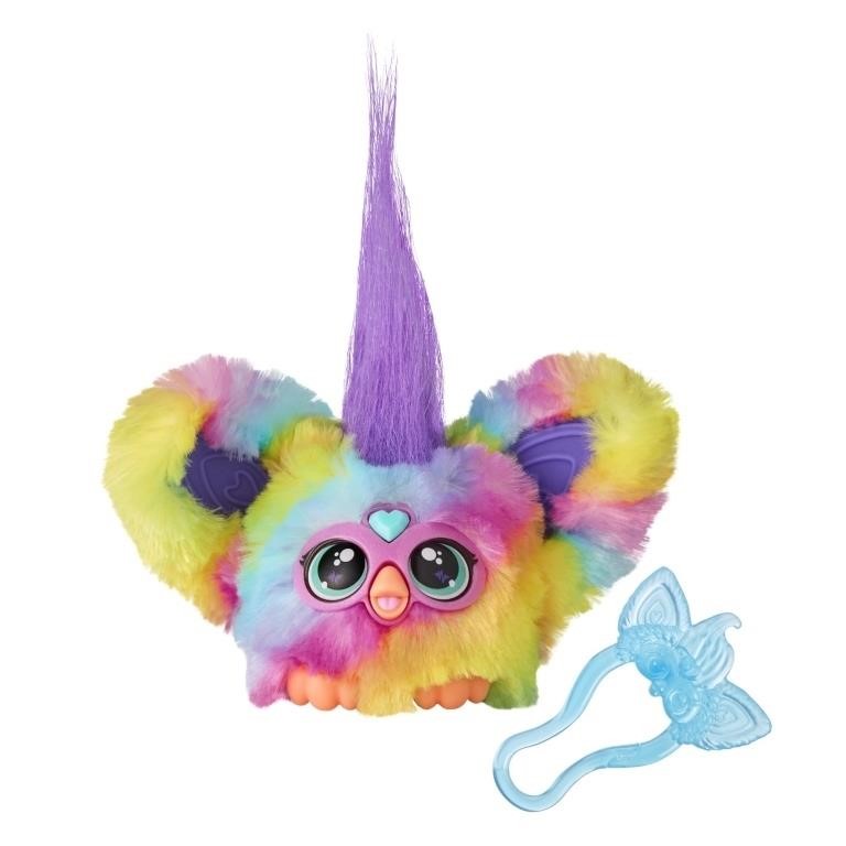 Furby Furblets Ray-Vee Mini Friend, 45+ Sounds, El