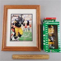 Jerome Bettis Photo & Pittsburgh Steelers Bobble