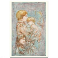 Woman with Children Limited Edition Lithograph (29