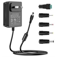 Gonine 24V 1.5A 1A Power Supply Cord, 24Vdc AC to