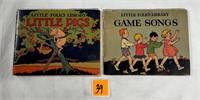 Almost Antique Little Pigs Game Songs Books