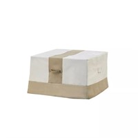 W2169  Square Patio Gas Fire Pit Cover, Beige
