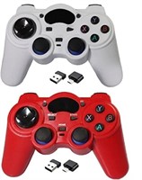 2 Pack USB Wireless Gaming Controller for PC/Lapto