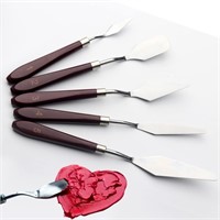 5 Piece Palette knifes Painting Knife Set for Oil,