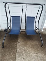 NW)2 Person Out Door Patio Swing,Weather Resistant