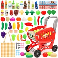 Tagitary Shopping Cart Toy for Kids,82 PCS Toddler
