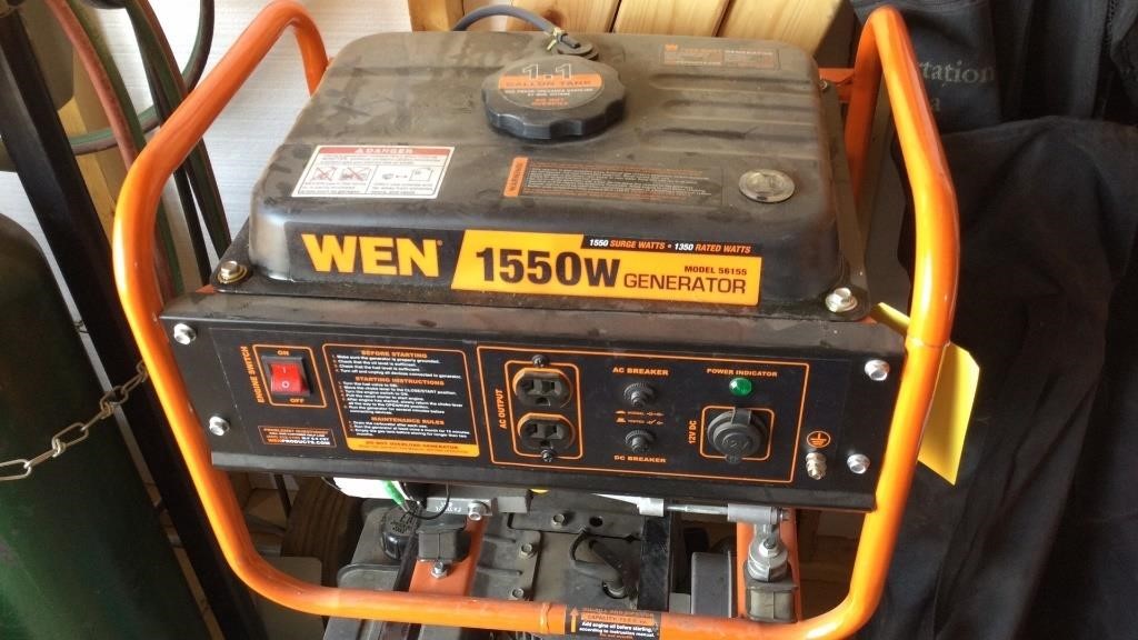 WEN 1550W GENERATOR (WORKS)