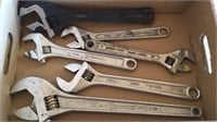 (7) CRESCENT WRENCHES