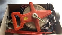 100' TAPE, STRAP WRENCH,  FILTER WRENCHES & MORE