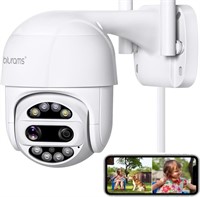 W2297  blurams Outdoor 3MP Wi-Fi Cam 360Â° PTZ