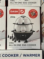 Dash 17pc all-in-one egg cooker can fit up to 12