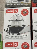 Dash 17pc all-in-one egg cooker please inspect