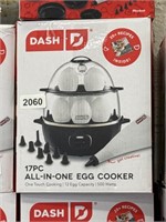 Dash 17pc all-in-one egg cooker please inspect to
