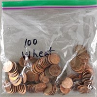 100ct Wheat Pennies