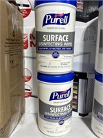 Lot of 2 canisters of PURELL surface d