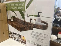 Birdrock Home Serving Trays 2pc