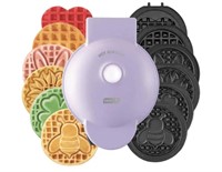 Dash Multi-Plate Mini Waffle Maker with Removable