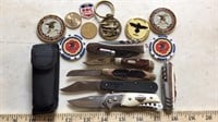 CRAFTSMAN BAG, PATCHES, PINS & POCKET KNIVES