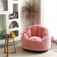 A3140 Bean Bag Chair, Adult Size, Pink