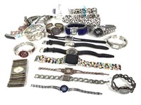 Large lot of Fashion Wristwatches & Fitbits