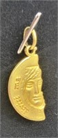 1/2 of a Friendship Pendent 18kGold Italy 4grams