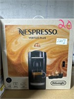 Nespresso DeLonghi VERTUO plus new in the box.
