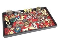 50+ Assorted Pins & Brooches