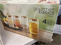 Gourmet Basics by Mikasa Glads Tumblers with