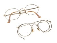 2 Pr Vintage 12K GFGlasses Frames