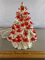Vintage Ceramic Christmas Tree 8 & 1/2" H