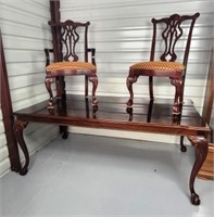 Thomasville Chippendale Style Dining Table & Chair
