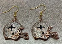 New Orleans Saints Pair of Earrings NEW
