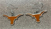 Texas Longhorns Pair of Earrings NEW