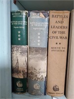 Lot of 5 civil war books