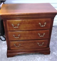 Mahogany  Night Stand 3 Drawers by Sumter Cabinet