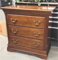 Mahogany  Night Stand 3 Drawers by Sumter Cabinet