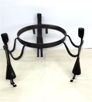 Metal Plant Stand w/ people shaped legs