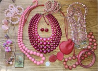 Costume Jewelry, Moonglo Beads