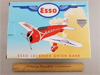 Esso Lockheed Orion Airplane Bank