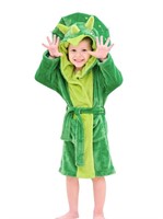 R7227  LOLANTA Kids' Hooded Dinosaur Robe