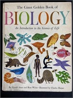 1961 Vintage Giant Golden Book Of Biology— Signed