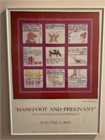 Signed Print Of Barefoot And Pregnant