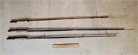 3ct Fishing Poles Eagle Claw, Shakespeare
