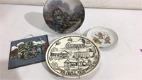 Assorted Plates and a Tile K16C