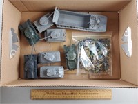 1960s & 70s Airfix Toy Tanks & Soldiers
