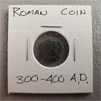 Roman Coin 300-400 AD