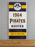 1964 Topps Pittsburgh Pirates Roster